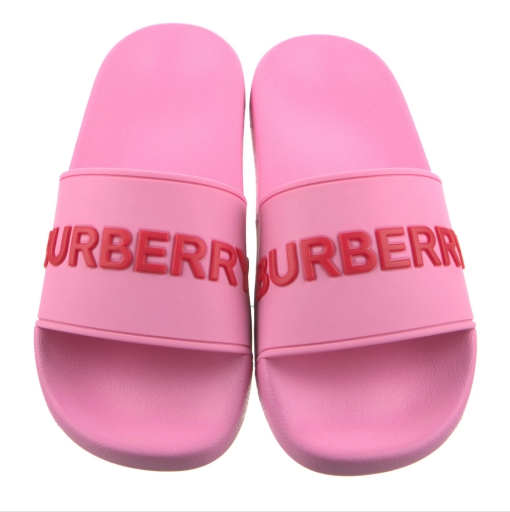 BURBERRY LONDON - Rubber Printed Slides